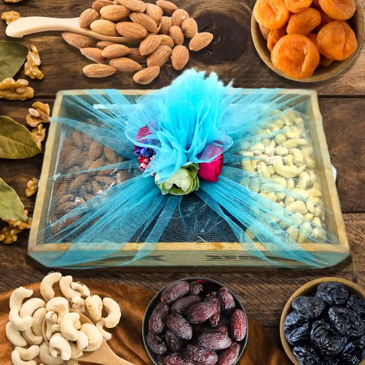 Exclusive Basket Of Dry Fruits