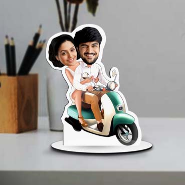 Personalised Caricature for Bullet Couple