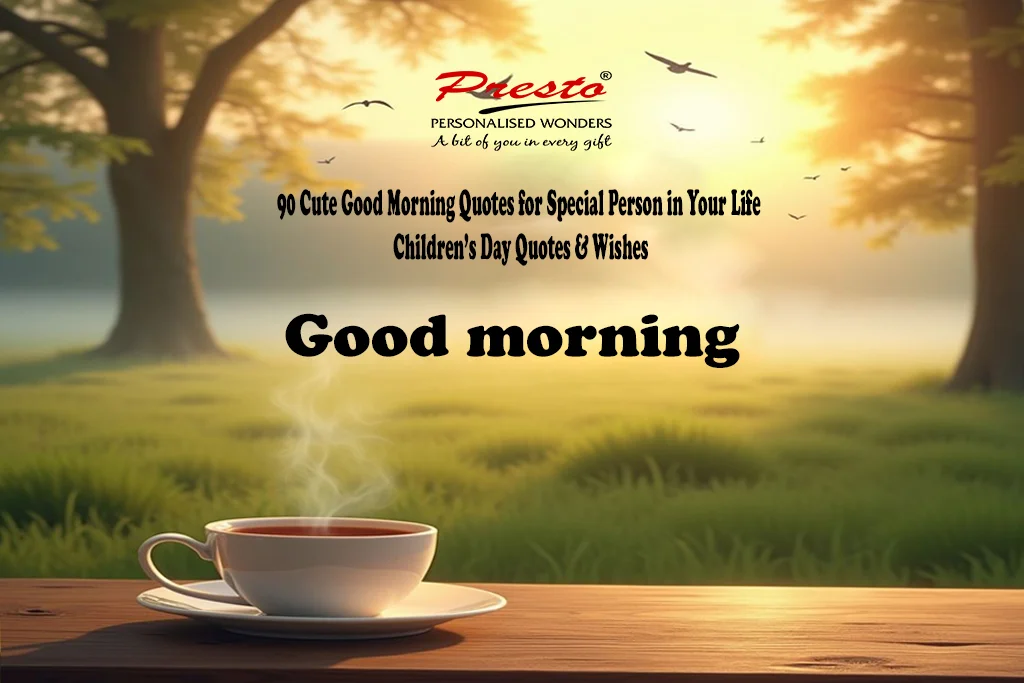 90 Cute Good Morning Quotes for Special Person in Your Life