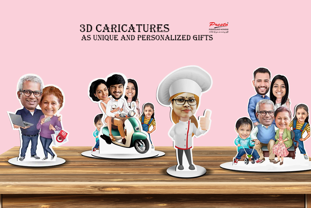 The Rising Popularity of 3D Caricatures as Unique and Personalized Gifts