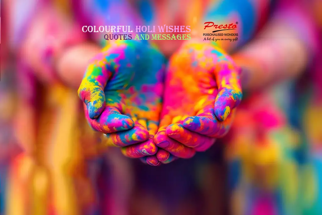 20 Creative & Colourful Holi Wishes, Quotes and Messages