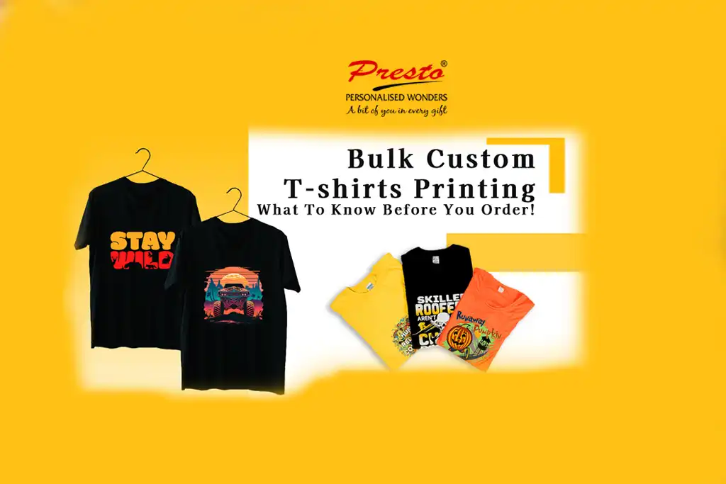 Bulk Custom T-shirts Printing – What To Know Before You Order!