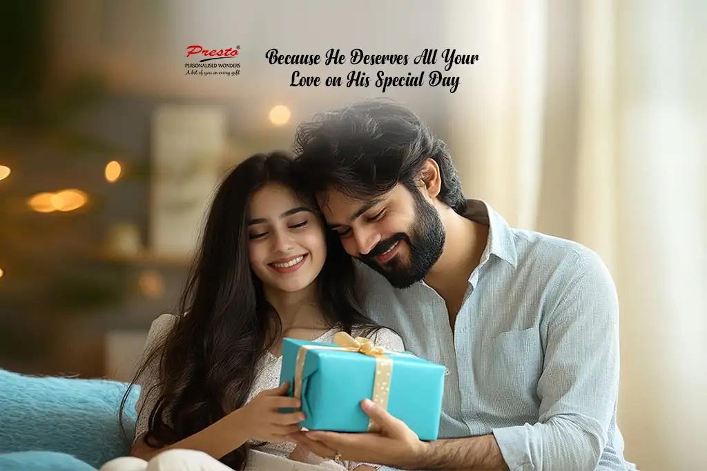 Romantic Personalized Gift Ideas for Husband & Boyfriend on His Birthday