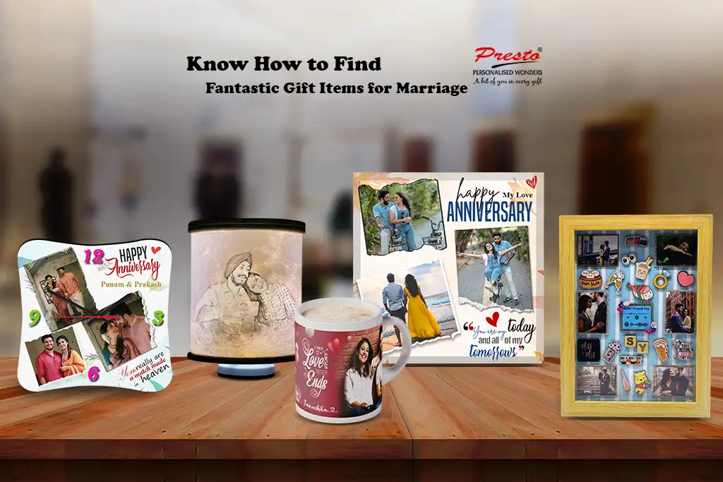 Know How to Find Fantastic Gift Items for Marriage