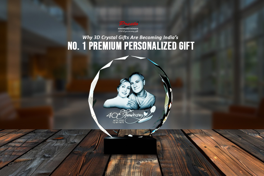 Why 3D Crystal Gifts Are Becoming India’s No. 1 Premium Personalized Gift 