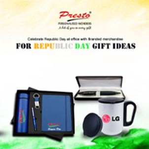 Celebrate Republic Day at office with Branded merchandise for Republic Day Gift Ideas