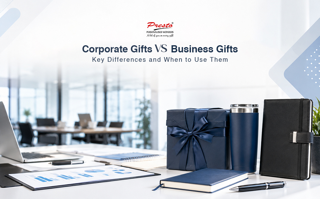 Corporate Gifts vs. Business Gifts: Key Differences and When to Use Them