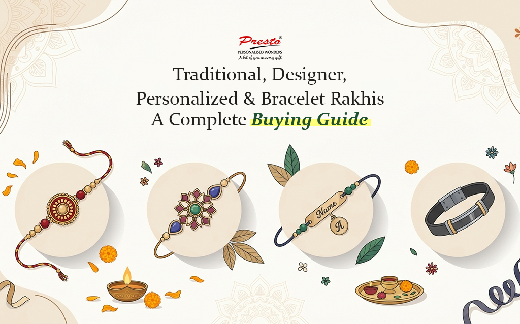Traditional, Designer, Personalized & Bracelet Rakhis: A Complete Buying Guide
