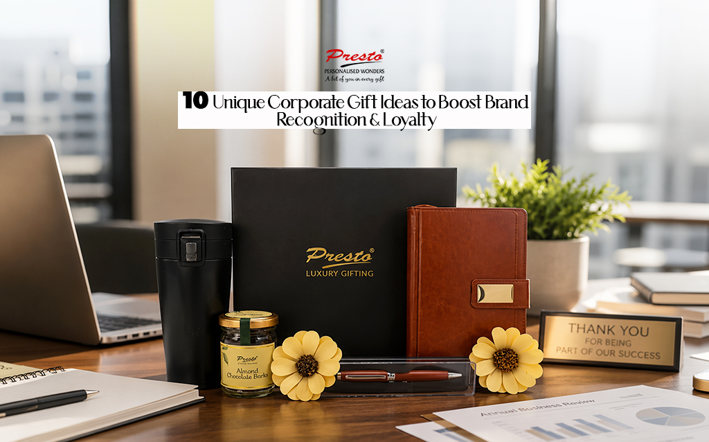 10 Unique Corporate Gift Ideas to Boost Brand Recognition & Loyalty
