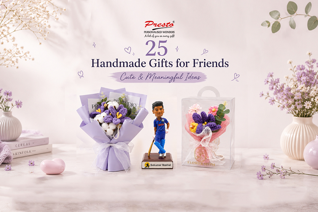 25 Handmade Gifts for Friends: Cute, Creative & Meaningful Ideas