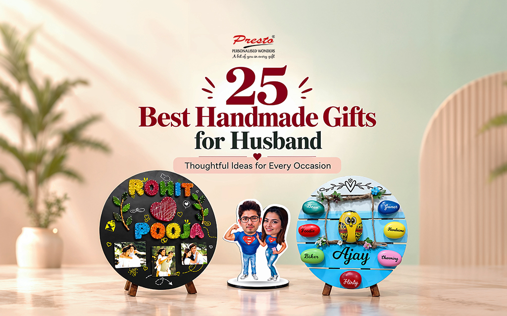25 Best Handmade Gifts for Husband: Thoughtful Ideas for Every Occasion