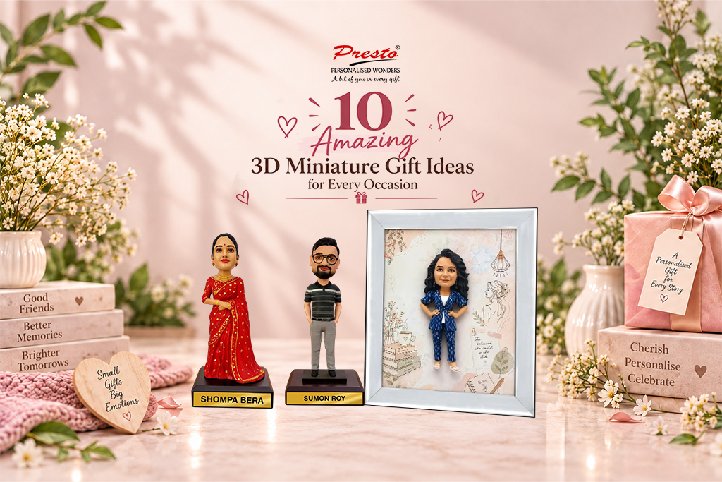 10 Amazing 3D Miniature Gift Ideas for Birthdays, Anniversaries & More