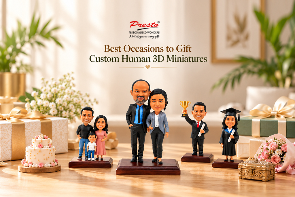 Best Occasions to Gift Custom Human 3D Miniatures