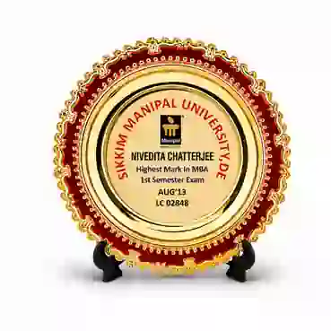 Crest with Stand &amp; Box