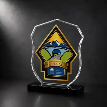 Customized Crystal Printed Memento