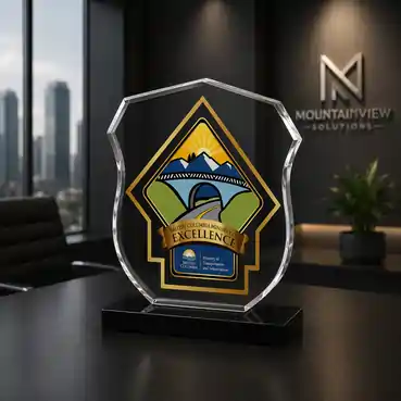 Customized Crystal Printed Memento