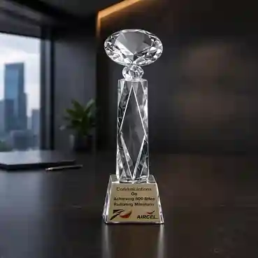 Low Price Crystal Trophy