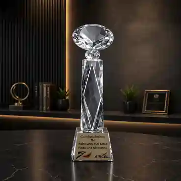 Low Price Crystal Trophy