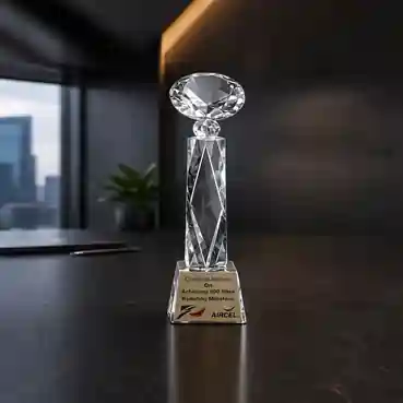 RF Series Crystal Trophy