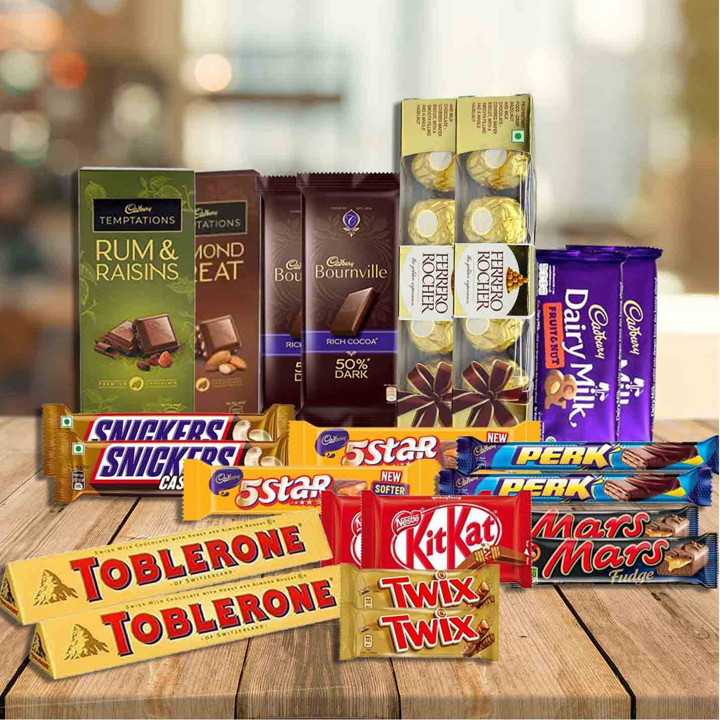 Imported chocolates hamper Best in India Presto Gifts