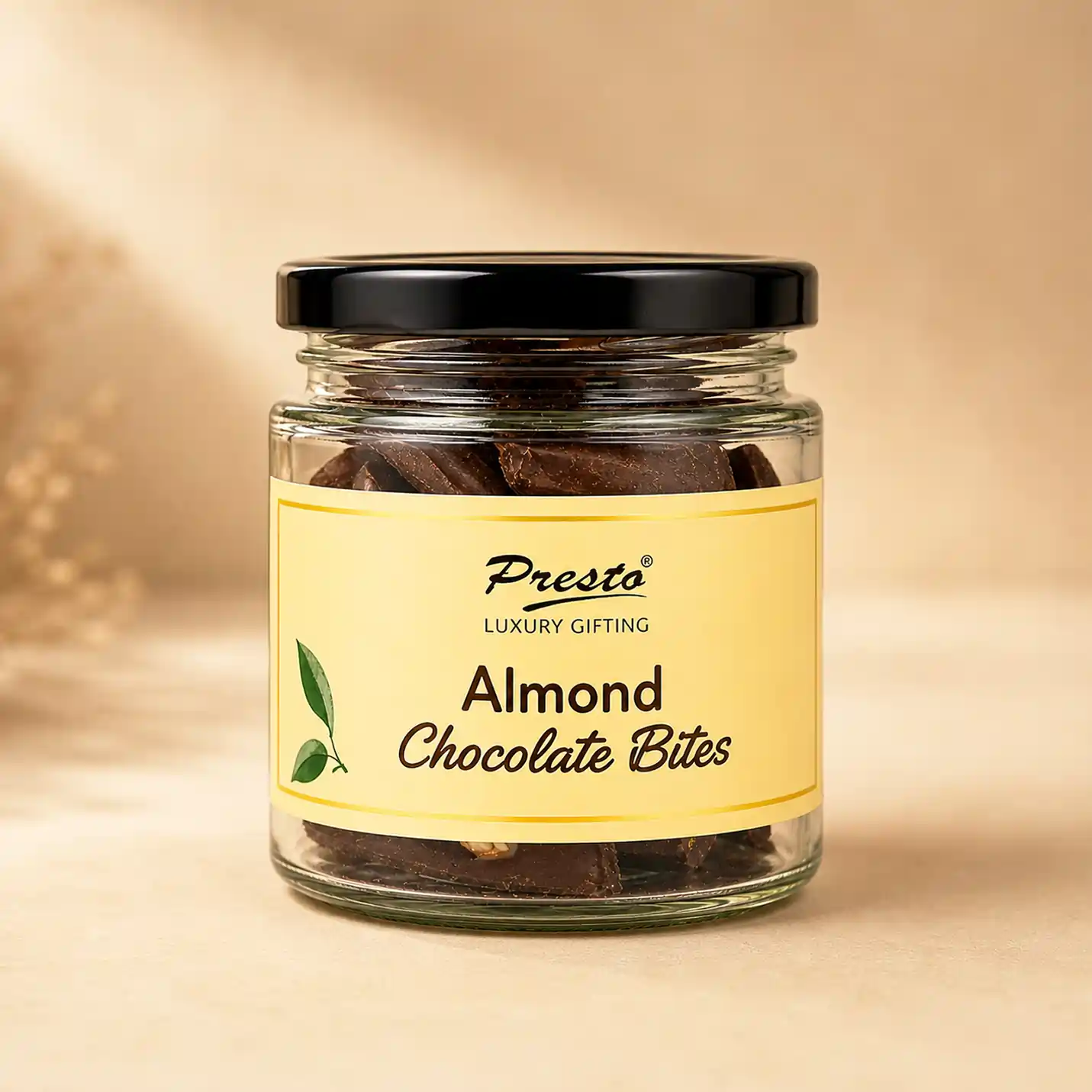 Crackly Almond Chocolate bites