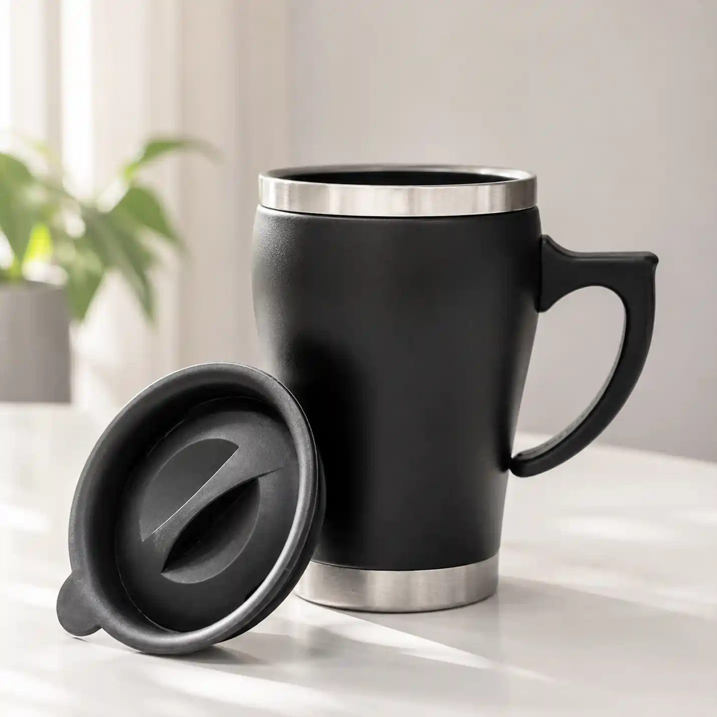 Classic Black Coffee Jar for freshness