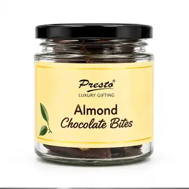 Crackly Almond Chocolate bites