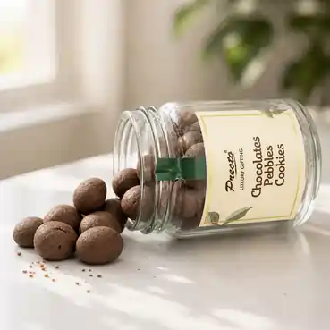 Premium Chocolate Pebble Cookies for gifting