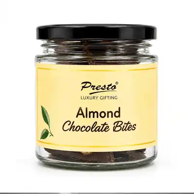 Crackly Almond Chocolate bites
