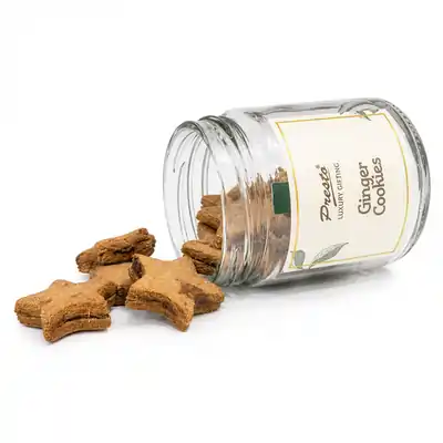 Fresh Ginger Crunch Cookies Jar