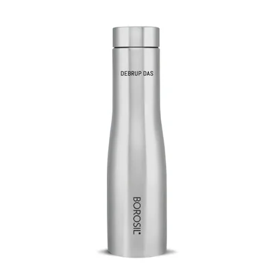 Steel Wall Borosil Bottle