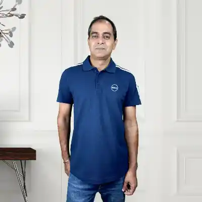 Customised Adidas Polo T-Shirt for Men – Solid Blue Edition