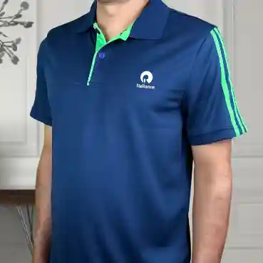 Customised Adidas T-Shirt – Half Sleeve Polo for Men