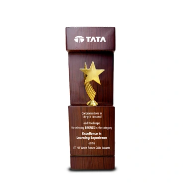 Star Wooden Memento for Corporate Events