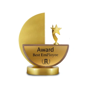 Customised Metal Star Trophy