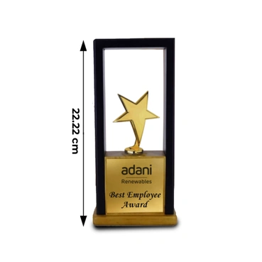 Elite Corporate Star Wooden Memento