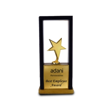 Corporate Star Wooden Appreciation Memento