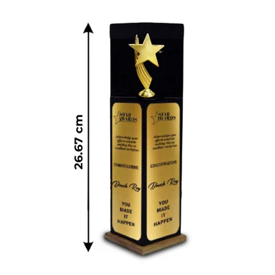 Premium Royal Star Wooden Award