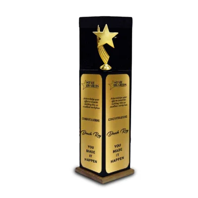 Royal Star Achievement Wooden Award