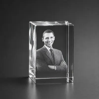 Personalised Corporate 3D Crystal for Bulk Order-B