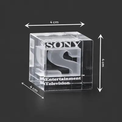 Custom Corporate 3D Crystal for Bulk Order-A