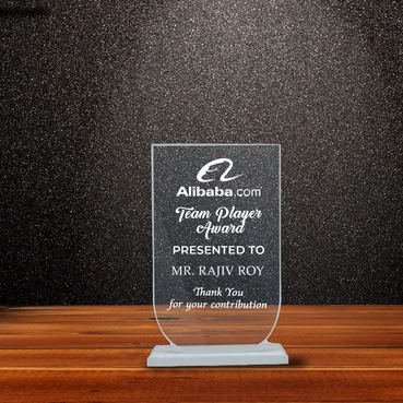 Prime Economic Personalised Glass Mementos