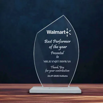 Prestige Shine Customised Glass Mementos