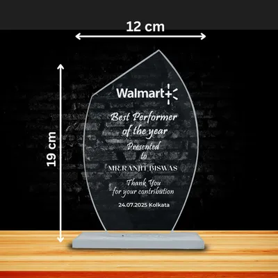 Prestige Shine Customised Glass Memento