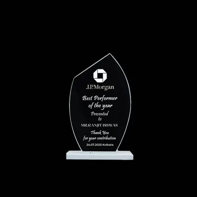 Personalised Economic Glass Mementos