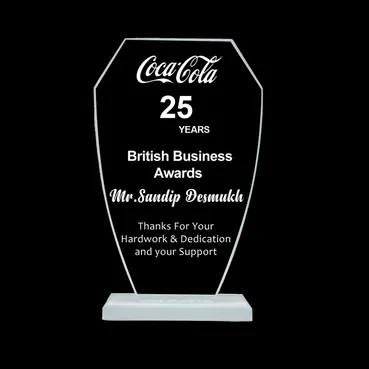 Customised Economic Glass Mementos