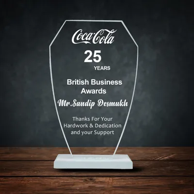 Elegant Customised Economic Glass Mementos