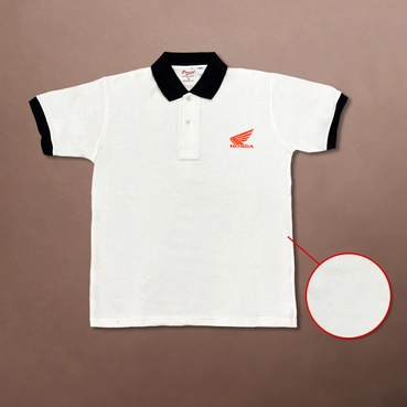 Personalised White Logo T-shirts