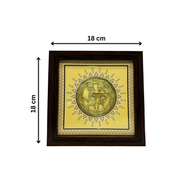 Elegant Dhokra Wall Hanging Frame