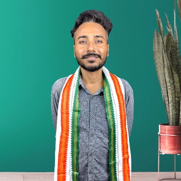 Patriotic Tricolour Uttoriyo for Cultural & Honour Events